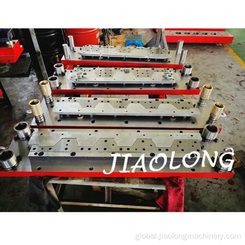 China Scroll Tinplate Sheet Cutting Dies Metal Cutting Dies with Carbide Cutter on Hengli decoiler machine Supplier